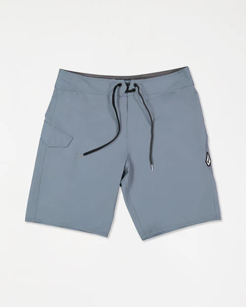 Volcom Lido Solid Mod 20" Boardies - Blue Wash