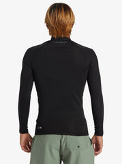 Quiksilver Everyday Heat Long Sleeve Surf Tee Shirt - Black