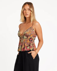 Volcom Womens Swell Ya Cami - Multi