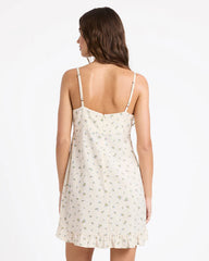 Roxy In Bloom Wildflower Dress - Bone