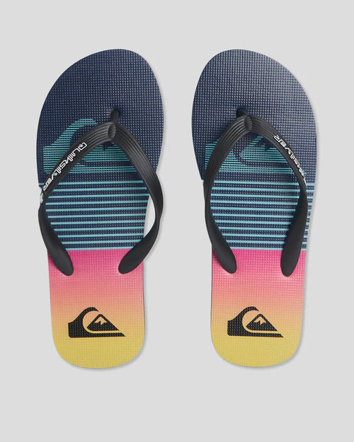 Quiksilver Moncata Slab Jandals - Black/Navy/Multi