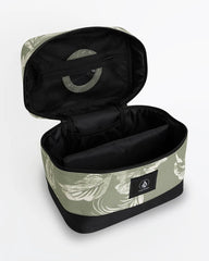 Volcom Patch Attack Deluxe Makeup Bag - Moss Stone