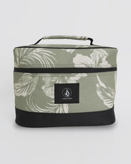 Volcom Patch Attack Deluxe Makeup Bag - Moss Stone