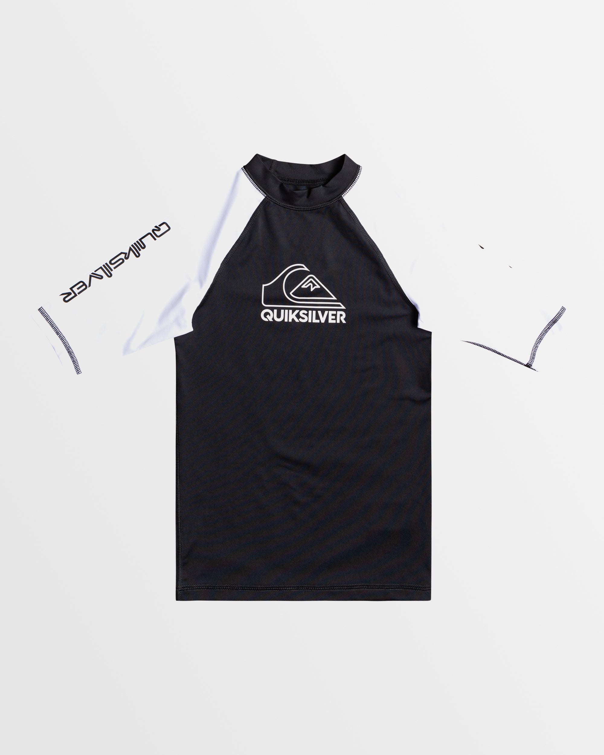 Quiksilver On Tour SS Youth Rashie - Black.
