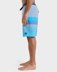 Quiksilver Surfsilk Straight Leg 20" Boardie - Quarry Reconnect Stripe