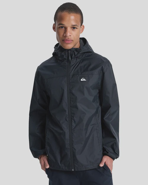 Quiksilver Overcast 3K Tape Rain Jacket - Black