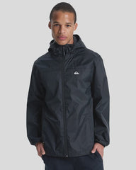 Quiksilver Overcast 3K Tape Rain Jacket - Black