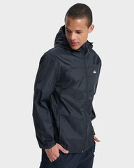 Quiksilver Overcast 3K Tape Rain Jacket - Black