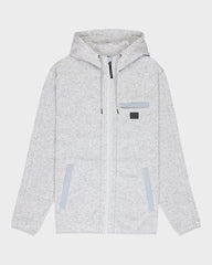 Quiksilver Keller Outdoor Zip - Light Grey Heather
