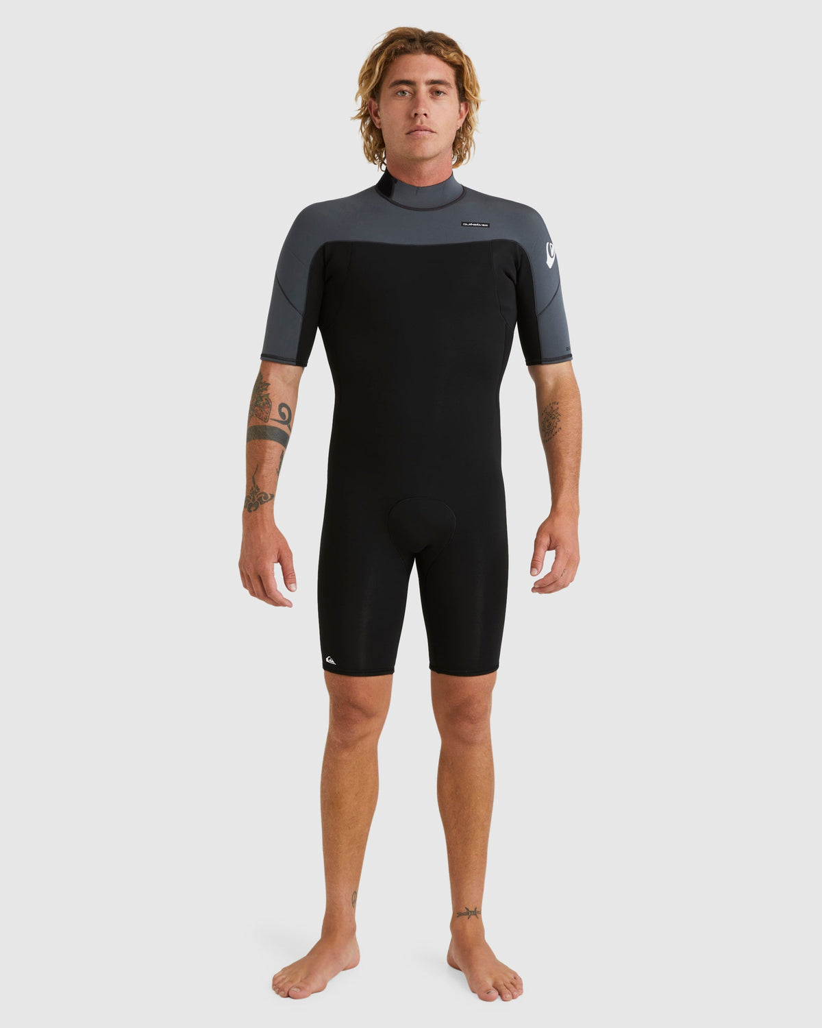 Quiksilver Everyday Sessions 2/2 BZ Spring Wetsuit - Black/Gun Metal
