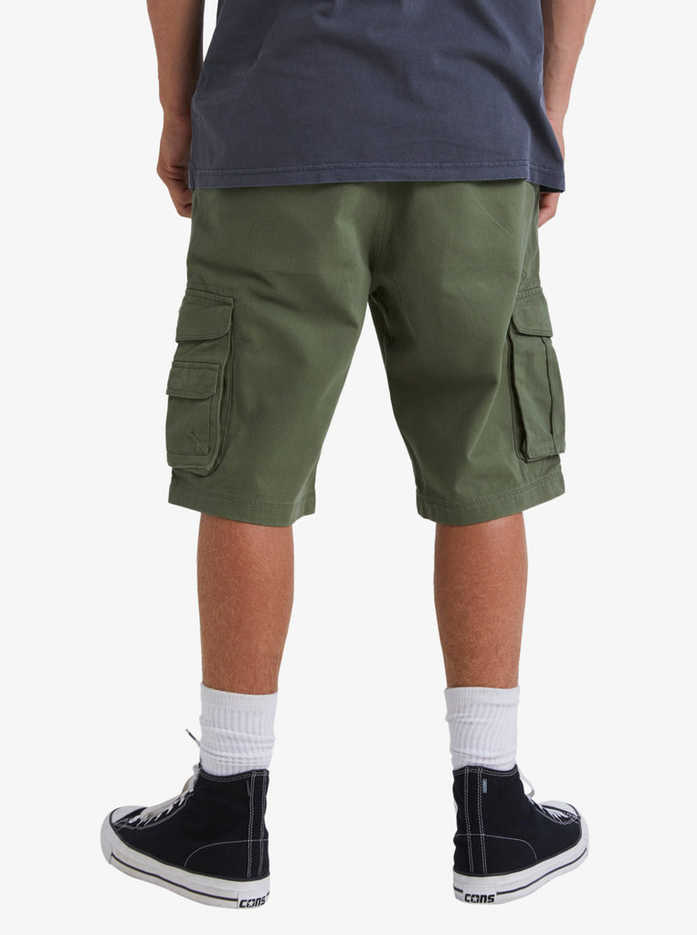Quiksilver Crucial Battle Short - Four Leaf Clover – Out There Surf