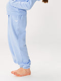 Roxy Surf Feeling Wide Pant Brushed - Bel Air Blue