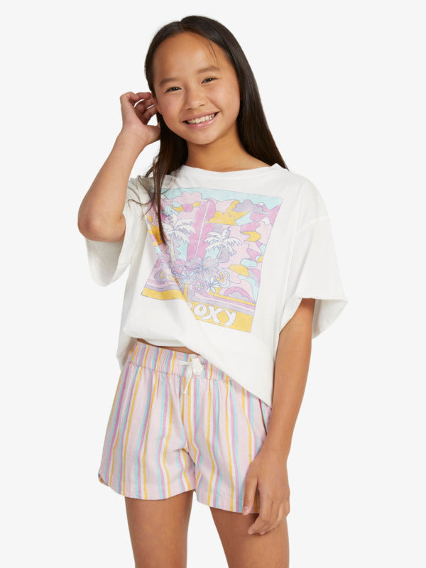 Roxy Una Mattina Lultico Short - Pirouette Surf Happy Strike