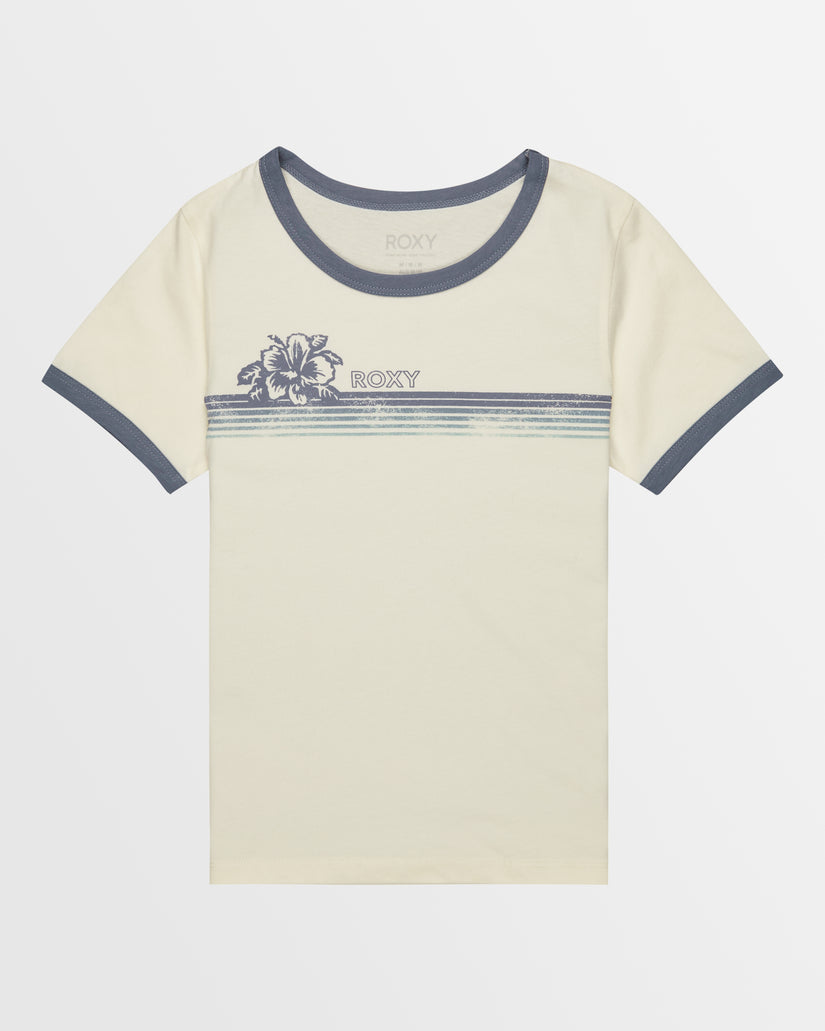 Roxy Girls 8-16  Can Love Me Better A Tee - Egret