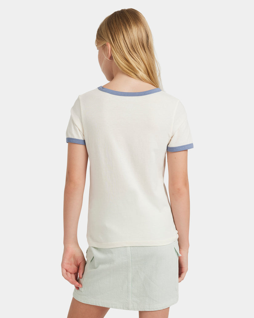 Roxy Girls 8-16  Can Love Me Better A Tee - Egret