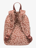 Roxy Always Core Canvas Backpack - Rustic Brown Animalia Dot