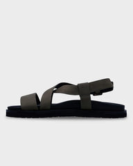 Roxy Zaho Crossed Sandals - Oil Green