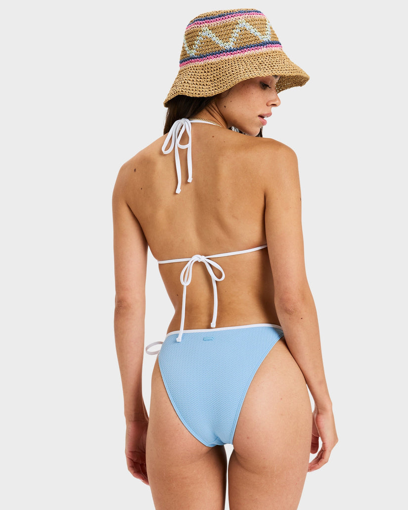 Roxy Kauai Tiki Tri Bikini Top - Sky Blue