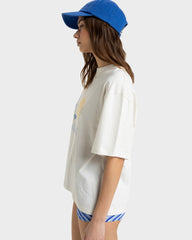 Roxy Seaside Cliff Tee - Egret