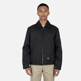 Dickies Lined Eisenhower Zip Thru Garage Jacket with Welt Pockets