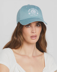 Volcom Womens Good Luck Dad Cap Adjustable - Stone Blue