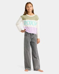 Roxy Girl 8 - 16 Dawn Patrol Mid-Rise Denim - Lava