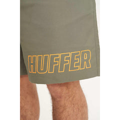Huffer Mens Staple Swim Trunk / Abridge - Khaki
