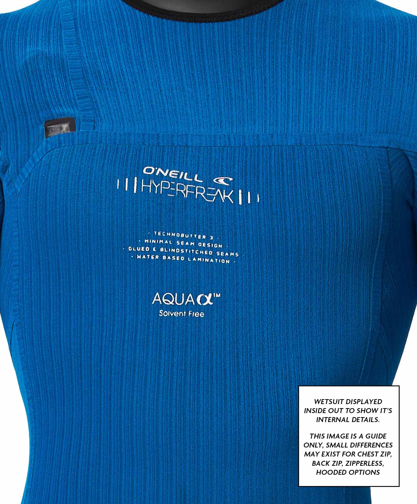 O'Neill Hyperfreak CZ SS Spring Wetsuit 2mm - Black/Marine