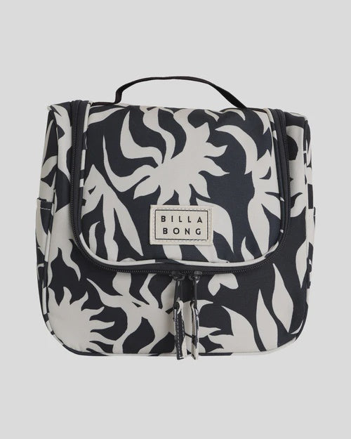 Billabong Travel Beauty Bag - White/Black