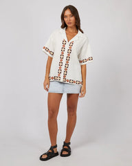 Silent Theory Los Cabos Shirt - Vintage White