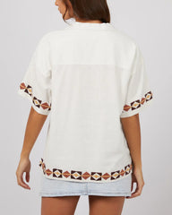 Silent Theory Los Cabos Shirt - Vintage White