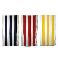 Out There Striped Terry Beach Towel