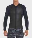 O'Neill Hyperfreak FZ Jacket 2MM - Black/Black