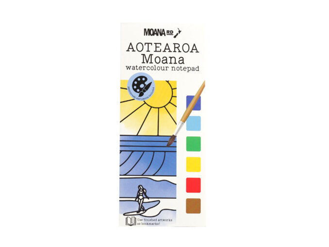 Moana Rd Aotearoa Moana Watercolour Notepad