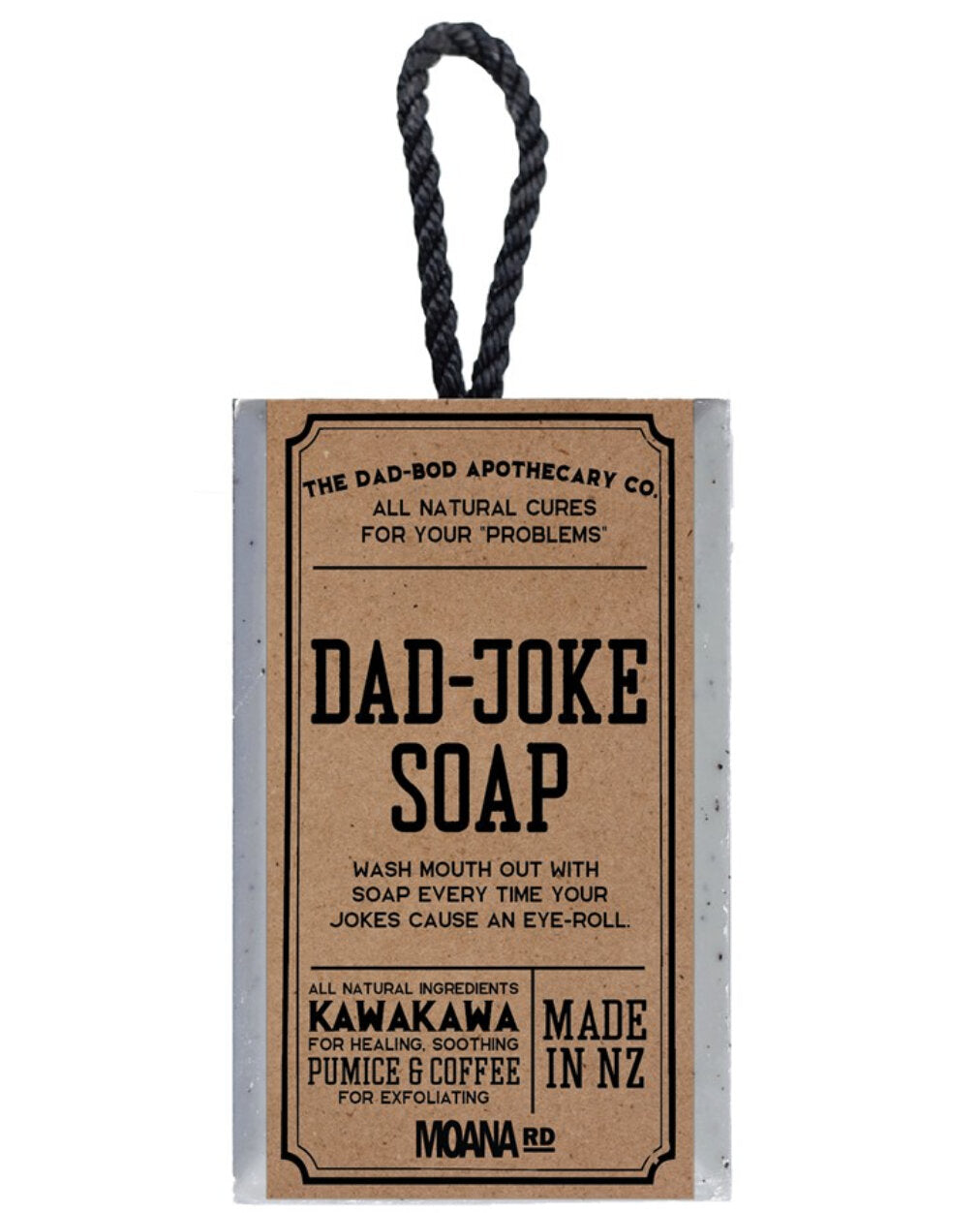 Moana Rd Dad Joke Soap on a Rope