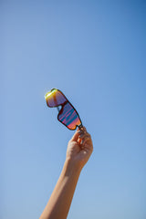 Moana Rd Roadsters Sunglasses - Black Orange Lens