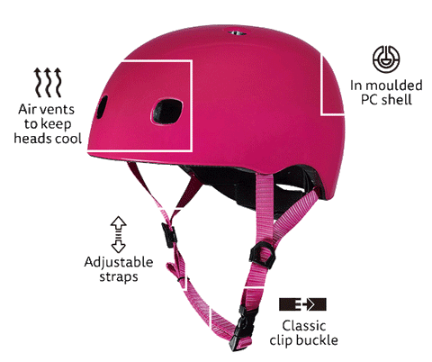 Micro Kids Helmet - Pink.