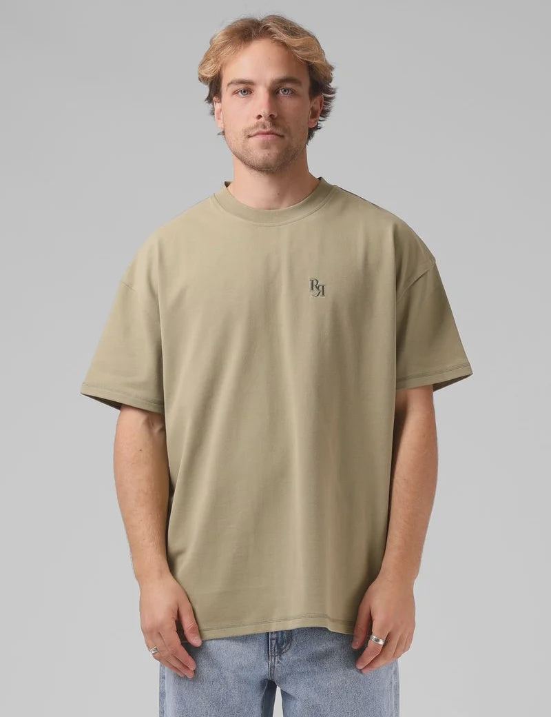 RPM Sanded OS Tee - Moss