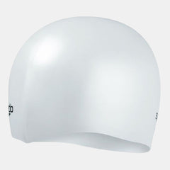 Speedo Moulded Silicone Swimming Cap - White