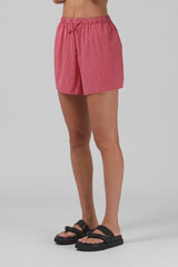 RPM Tilly Short - Red Pinstripe