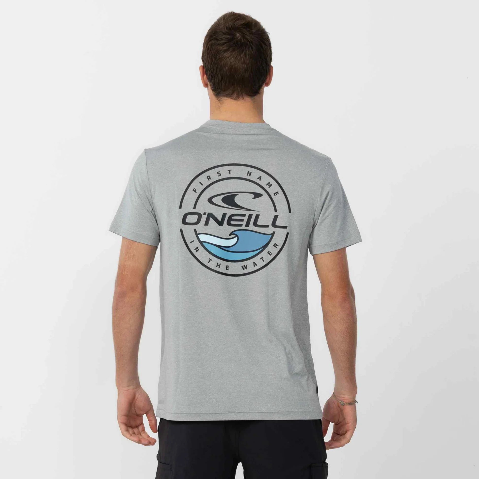 O'Neill Traveller UPF 50+ Peak Tee - Heather Grey
