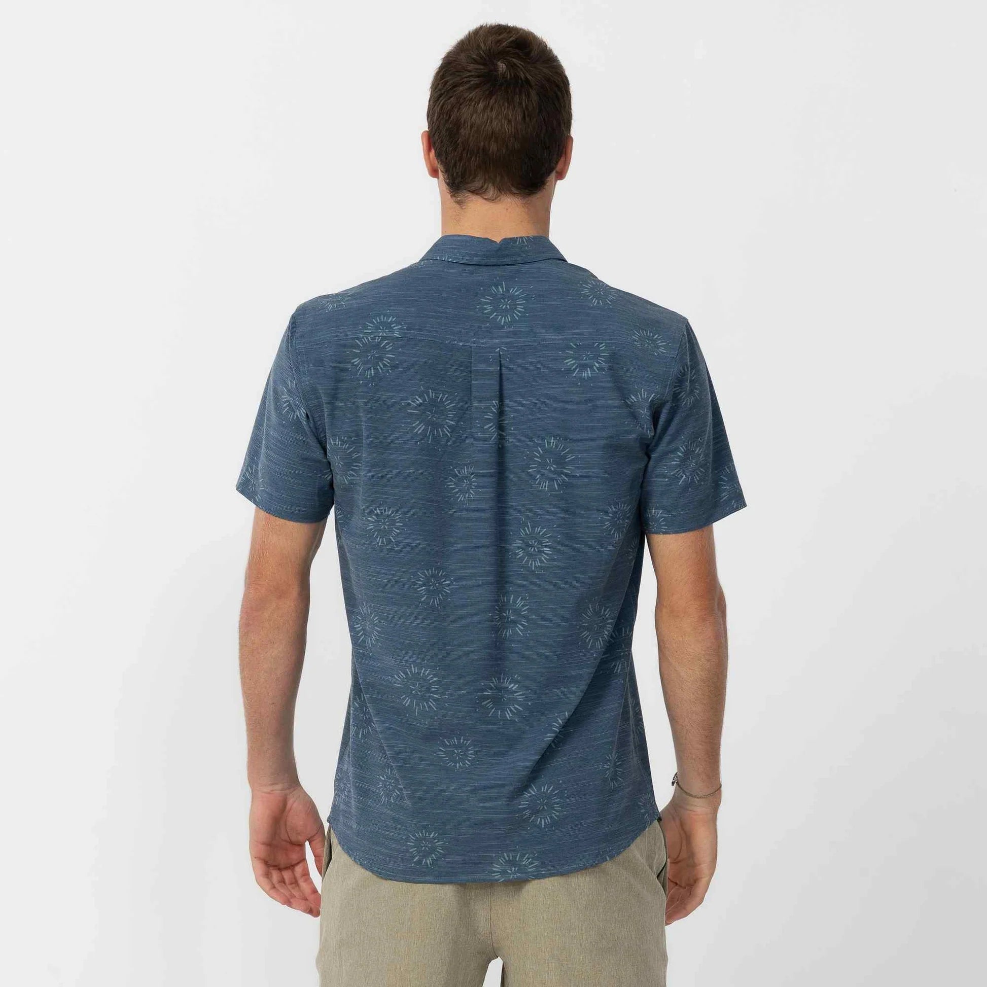 O'Neill TRVLR UPF 50 Traverse Slub SS Shirt - Midnight Navy