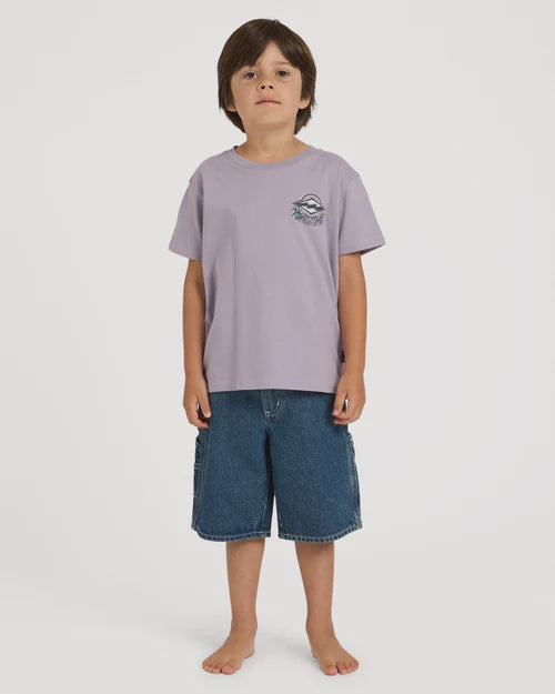 Billabong Kids 2-7 Groms Jaybay SS Tee - Light Purple