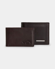 Billabong Scope 2 in 1 Mens Leather Wallet - Java