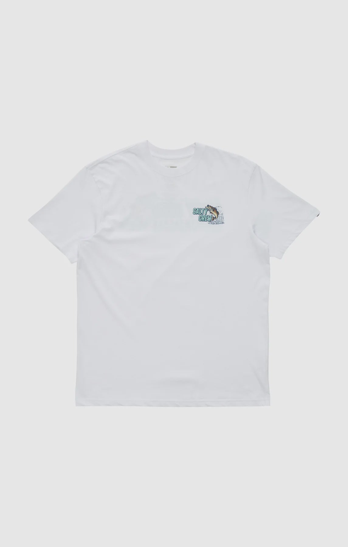 Salty Crew Live Bait Premium SS Tee - White