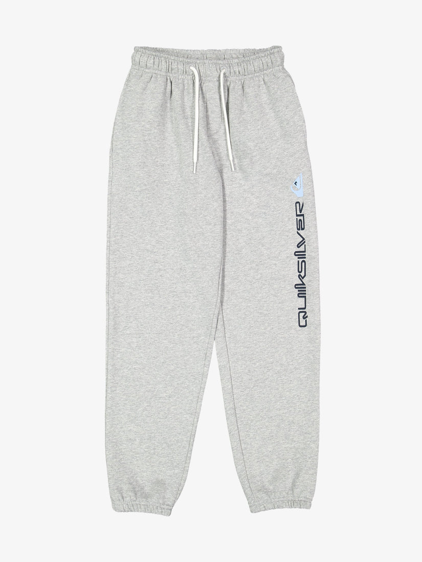 Quiksilver Youth Screen Trackpant - Light Grey Heather