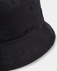Quiksilver Mens Heke Tuna Bucket Hat - Black