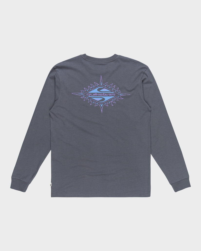 Quiksilver Heritage Sun LS Tee - Iron Gate