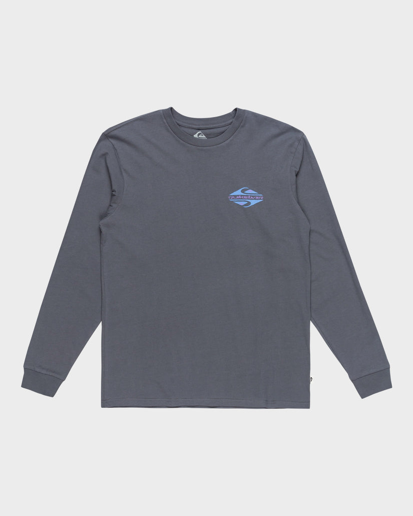 Quiksilver Heritage Sun LS Tee - Iron Gate