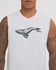 Quiksilver Mens Tohora Muscle Top - White
